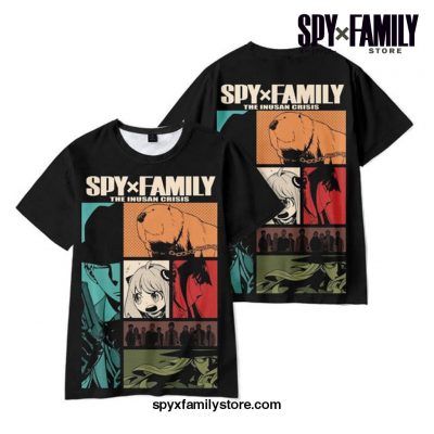 Anime Spy X Family 3D Print T-Shirt 5Xl
