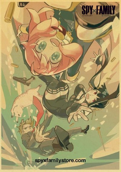 Anime Spy X Family Poster 42X30Cm