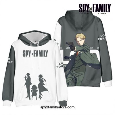 Cool Loid Spy X Family Hoodie 5Xl