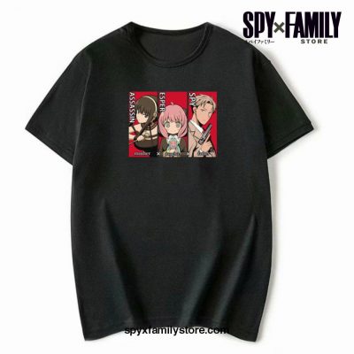 Cool Spy X Family T-Shirt Black / S