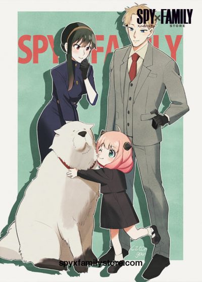 Happy Spy X Family Art Poster 21X30Cm