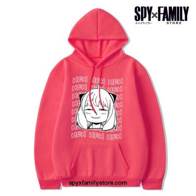 Heh Anya Spy X Family Hoodie Red / Xxxl