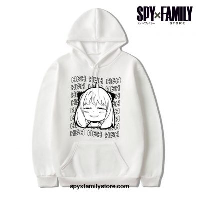 Heh Anya Spy X Family Hoodie White / Xl