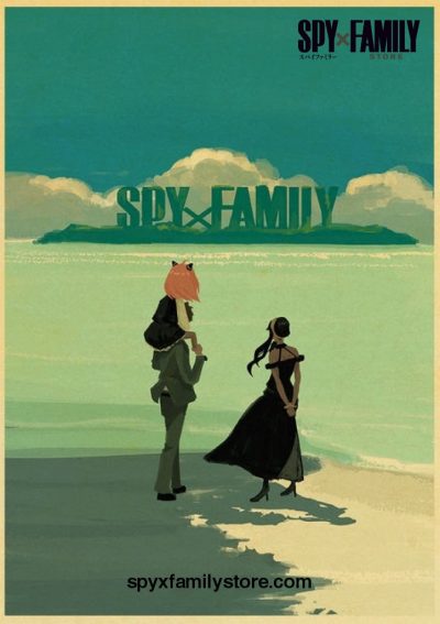 Japanese Anime Spy X Family Poster 30X21Cm