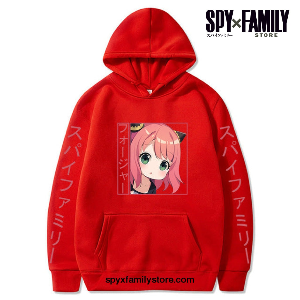 Kawaii Anya Pullover Casual Hoodie Spy x Family Store
