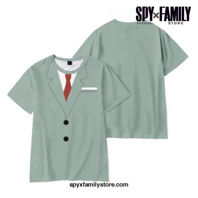 Loid Cosplay Spy X Family 3D Print T-Shirt 2Xl