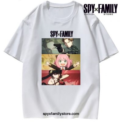 New Spy X Family T-Shirt White / S