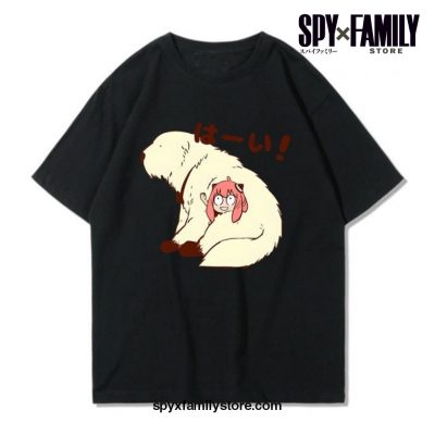 Pond Spy X Family T-Shirt Black / Xl