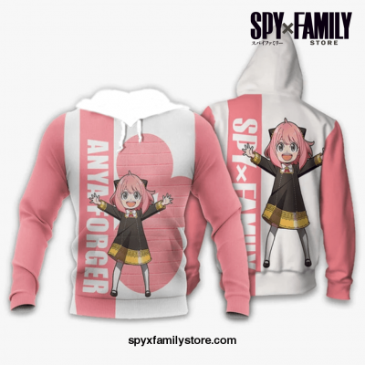 Spy X Family Anya Forger 3D Hoodie S