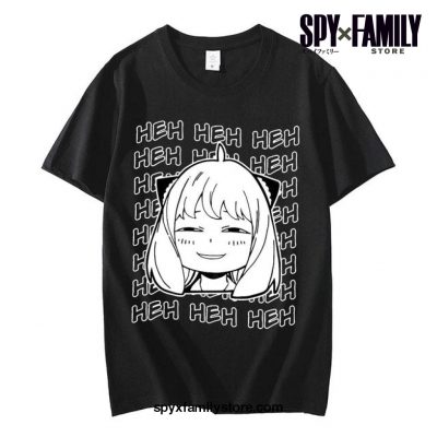 Spy X Family Anya Forger T-Shirt Black / S