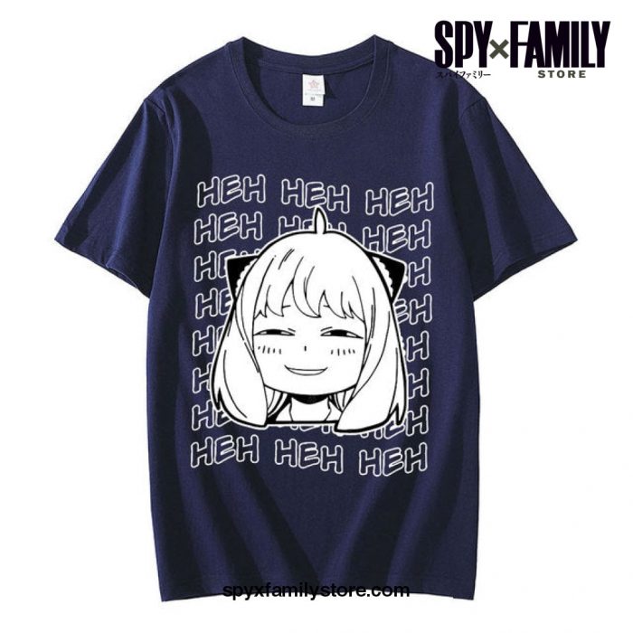Spy X Family Anya Forger T-Shirt Navy Blue / Xxl