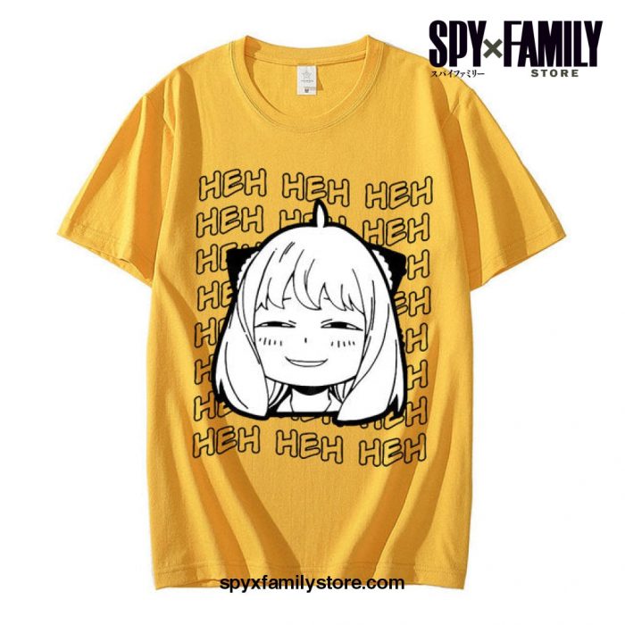 Spy X Family Anya Forger T-Shirt Yellow / L
