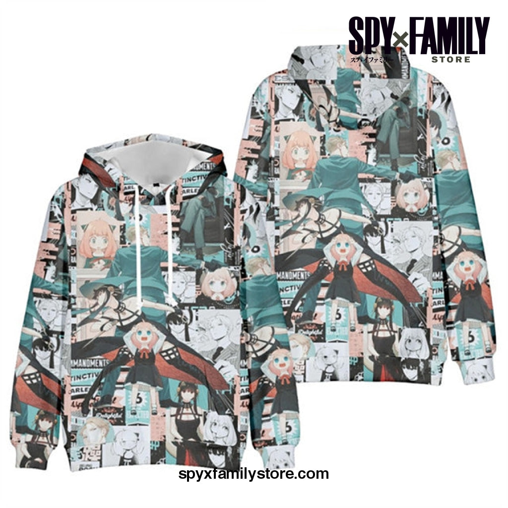 Spy X Family Characters 3D Print Hoodie Spy x Family Store