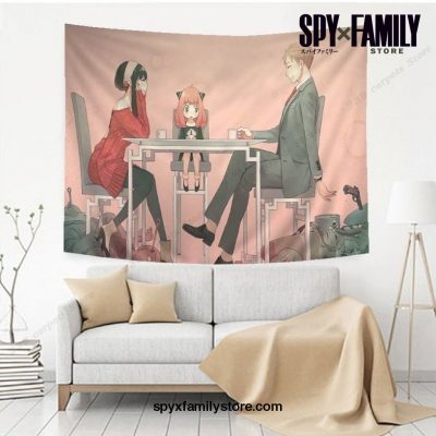 Spy X Family Happy Tapestry Bohemian 110X150 Cm