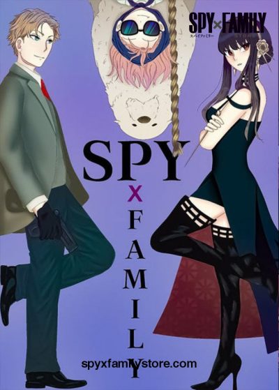 Spy X Family Kawaii Art Poster 21X30Cm