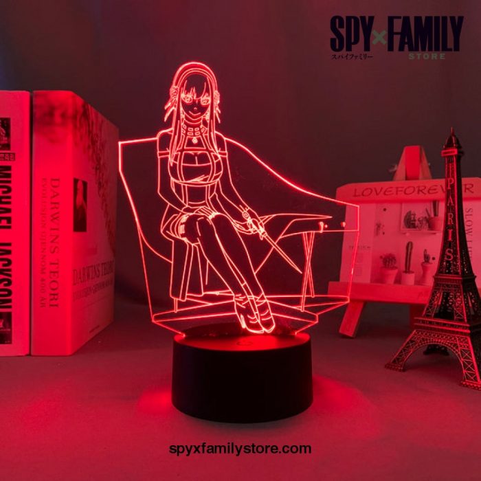 Spy X Family Loid Anya Yor Led Lamp 1 / Only Plate (No Base)