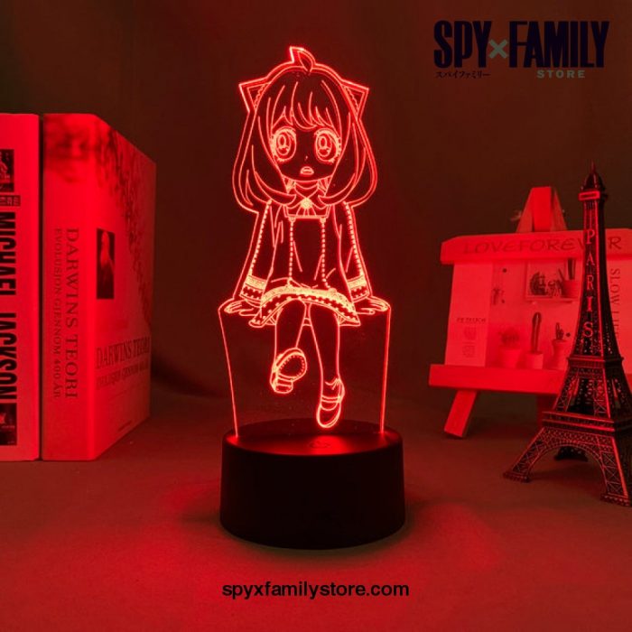 Spy X Family Loid Anya Yor Led Lamp 2 / 7 Colors No Remote