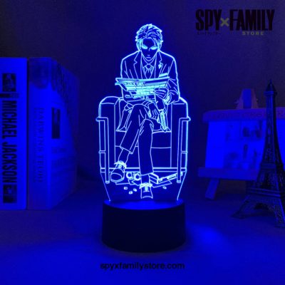 Spy X Family Loid Anya Yor Led Lamp 3 / 16 Color With Remote
