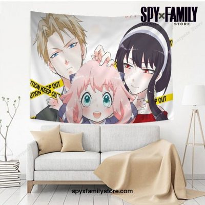 Spy X Family Main Characters Tapestry 100X150 Cm