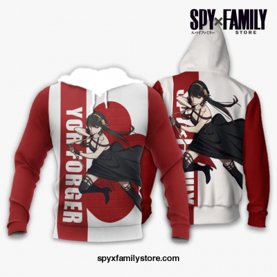 Spy X Family Yor Forger 3D Hoodie S
