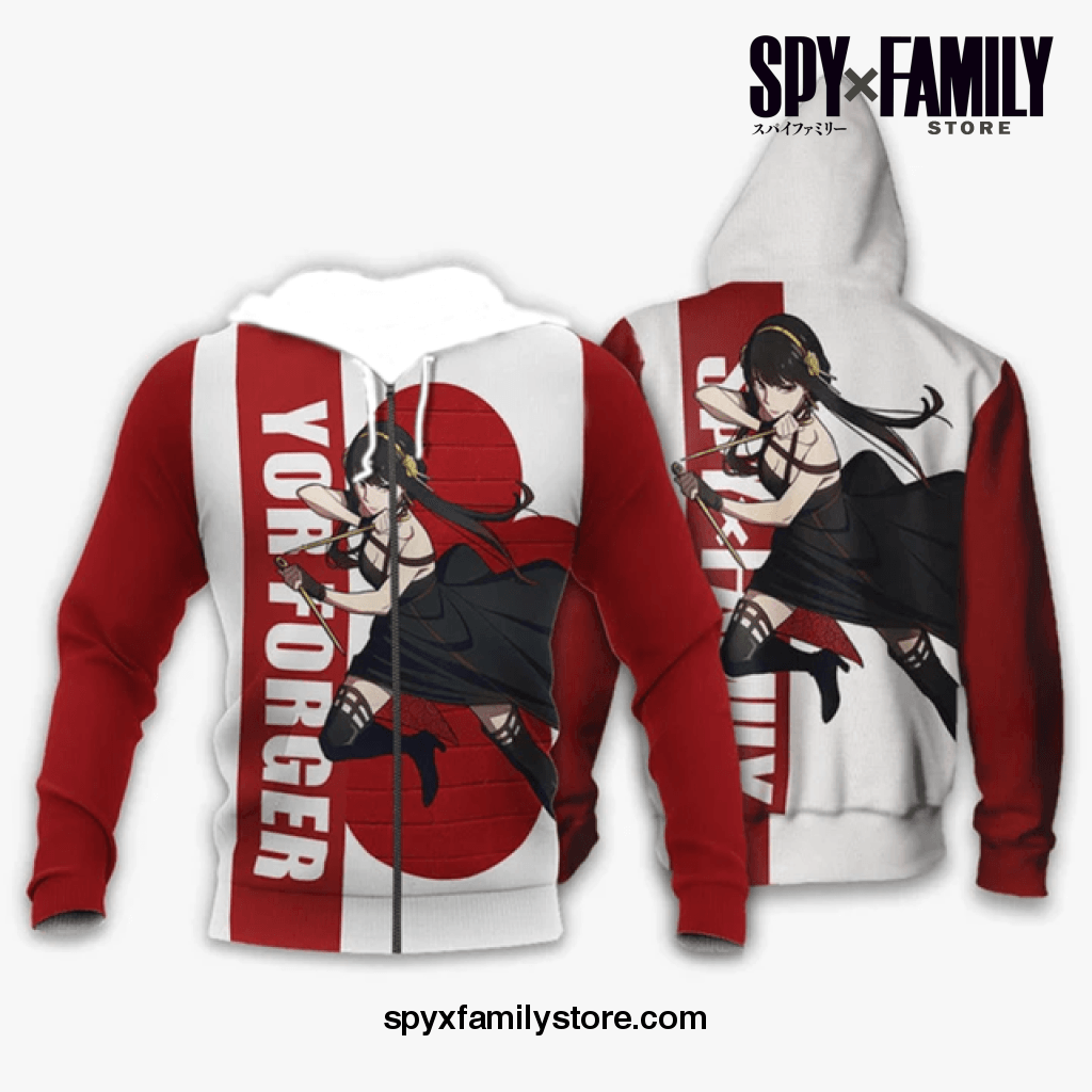 SPY X FAMILY Yor Zipped Hoodie Jacket Spy x Family Store
