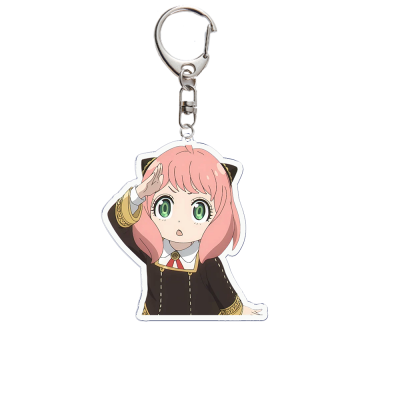 Anime Spy X Family Project Acrylic Keychain for Bag Pendant Anya Forger Figure Character KeyRing Gifts - Spy x Family Store