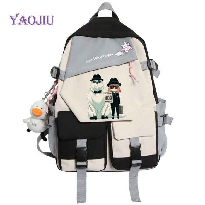 Spy X Family Anya Forger Backpacks Teens Back To School Shoulder Bag Girls Boys Schoolbag Canvas 5 - Spy x Family Store