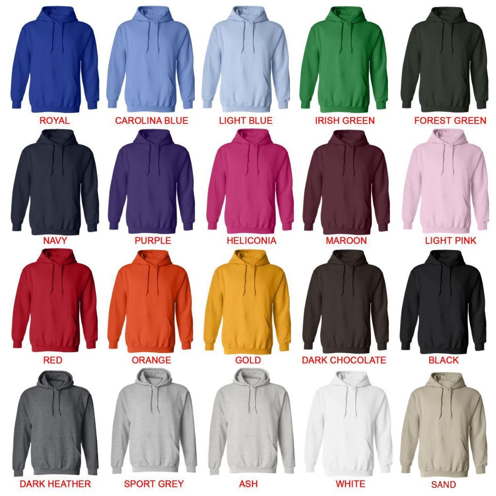 hoodie color chart - Spy x Family Store