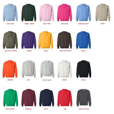sweatshirt color chart - Spy x Family Store